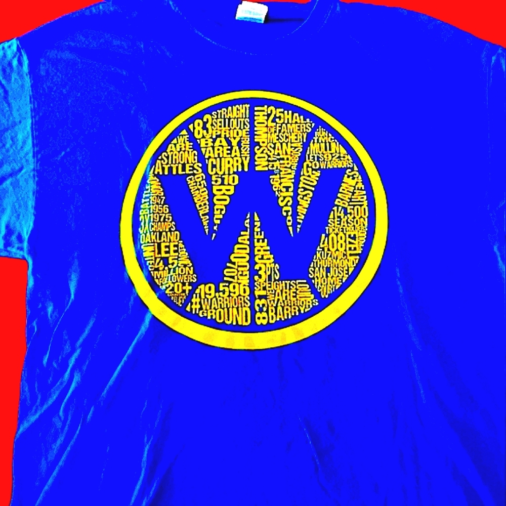 GOLDEN STATE WARRIORS- 2014 - OPENING NIGHT - COLLECTOR'S- XL